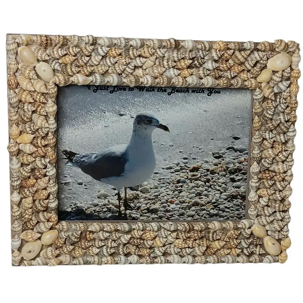Seashell Tabletop Photo Frame 7.5